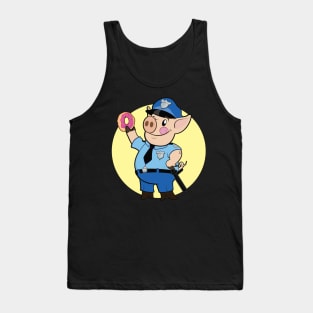 Police Pig Tank Top